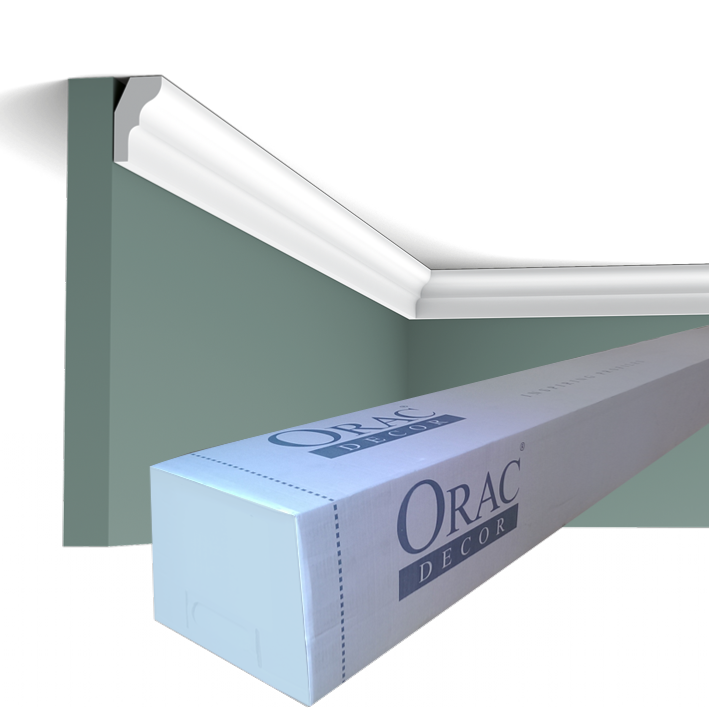 CX111 Corniche Plafond Orac Decor - 2,5x1,5x200cm (h x p x L) - moulure décorative polymère