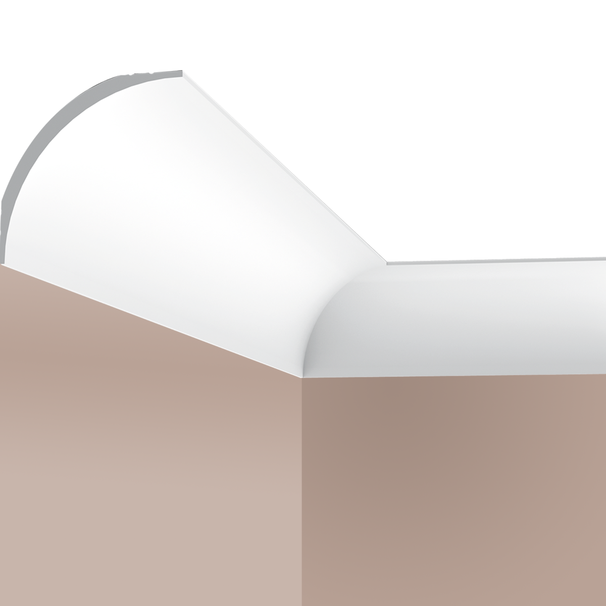 Corniche plafond Cimaises et Plus C10 - 9x9x200cm (h x p x L) - moulure décorative polyuréthane