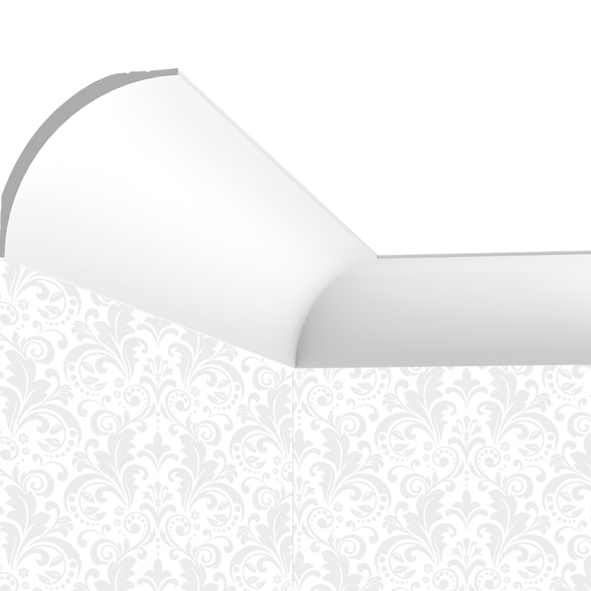 Corniche plafond Cimaises et Plus C10 - 9x9x200cm (h x p x L) - moulure décorative polyuréthane