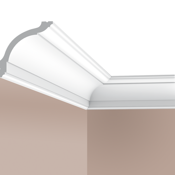 Corniche plafond Cimaises et Plus C11 - 9,5x9,5x200cm (h x p x L) - moulure décorative polyuréthane