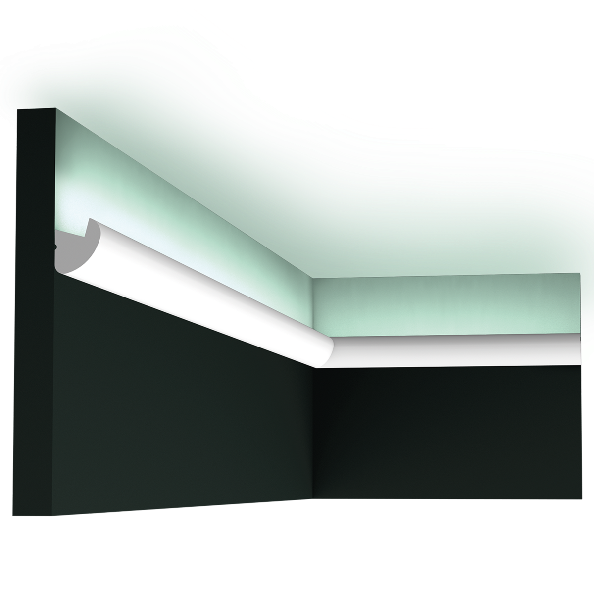 CX188F Cornisa flexible para iluminación indirecta Orac Decor - 3,4x3,4x200cm (hx