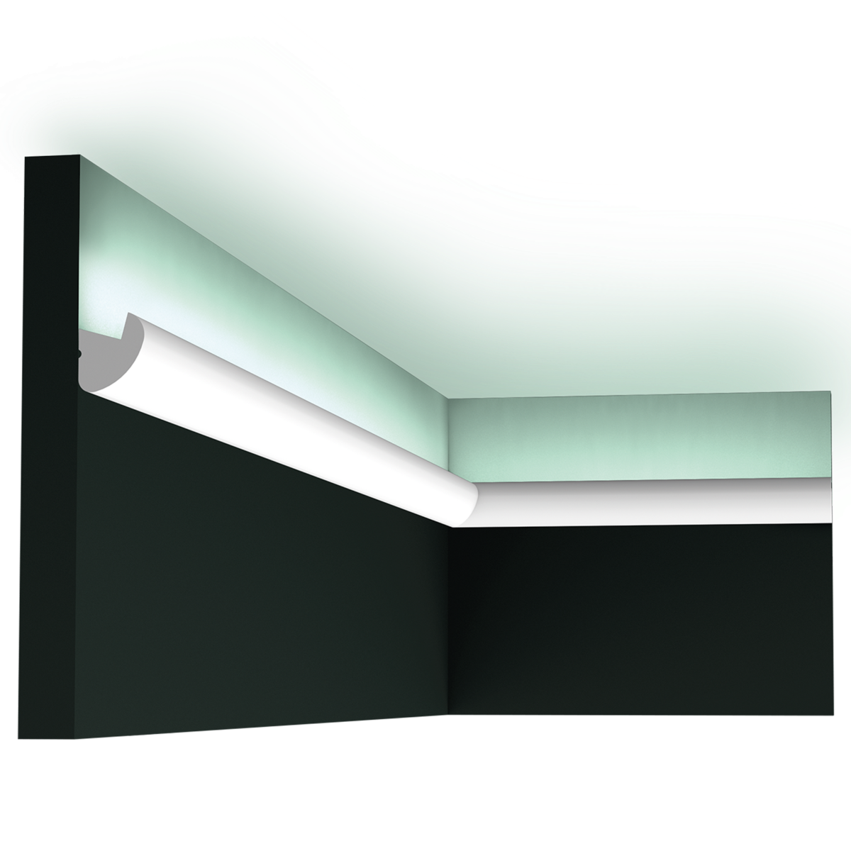 CX188 Corniche pour éclairage indirect Orac Decor - 3,4x3,4x200cm (h x p x L) - moulure décorative polymère
