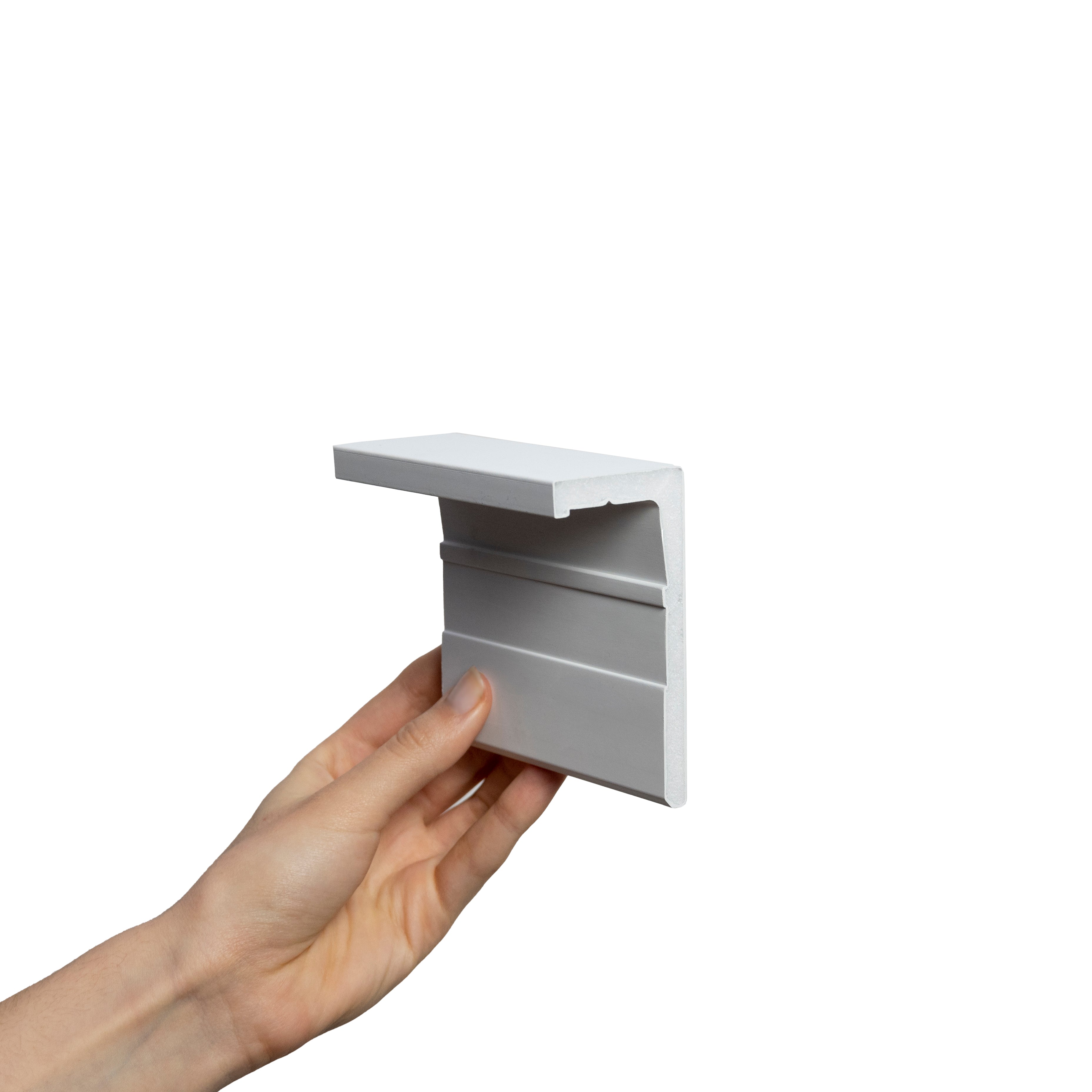 CX215-2600 Ledge profil cache rideau - éclairage indirect - 9,5x4,5x260cm (h x p x L) - Orac