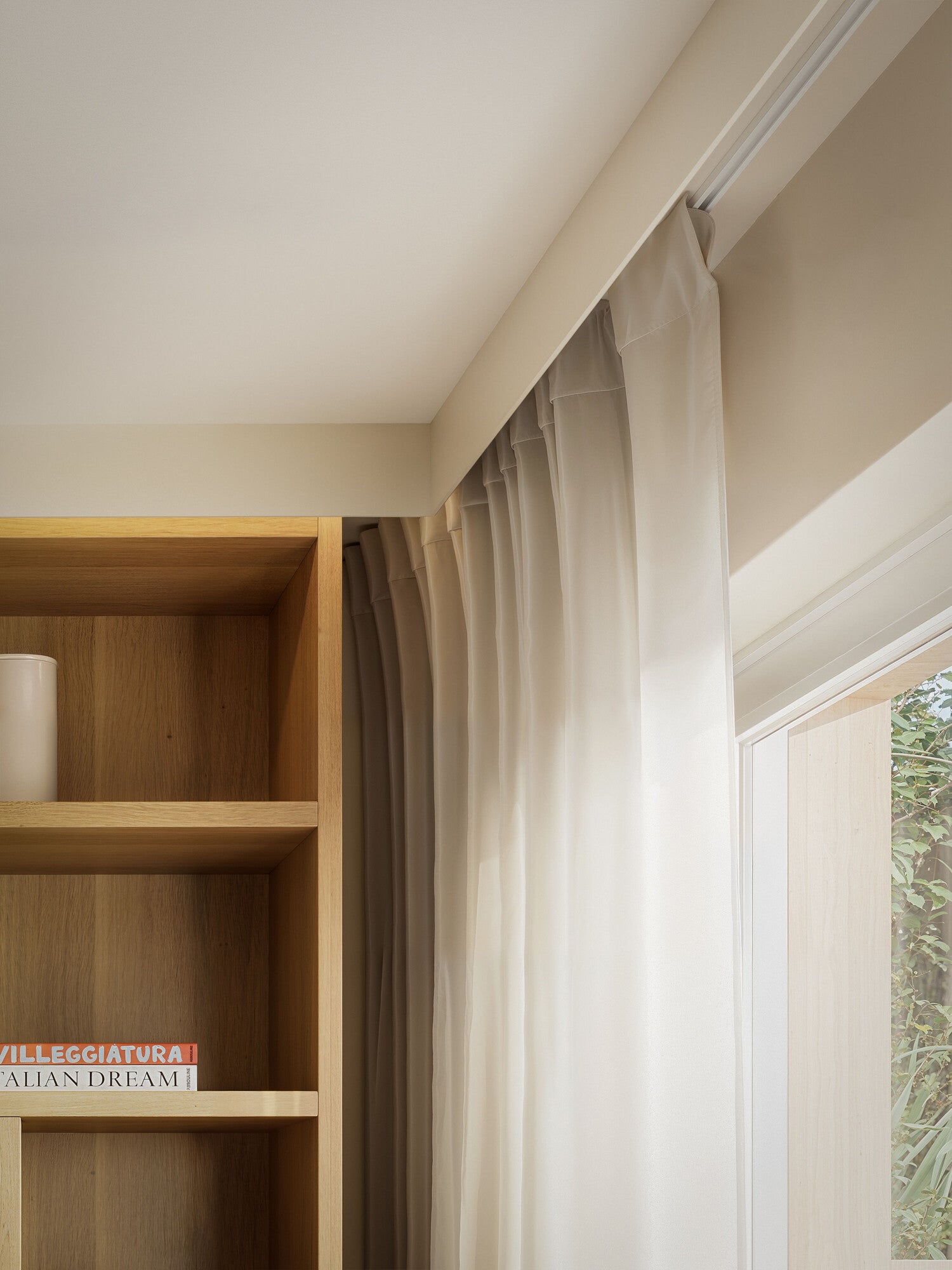 CX215-2600 Ledge profil rideau éclairage indirect - 9,5x4,5x260cm (h x p x L) - Orac