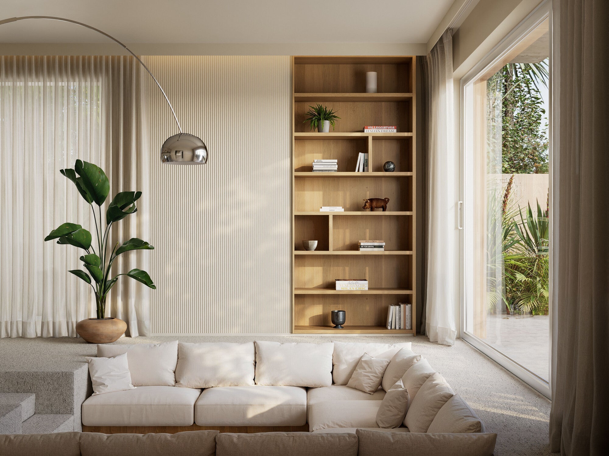 CX215-2600 Ledge profil rideau éclairage indirect - 9,5x4,5x260cm (h x p x L) - Orac