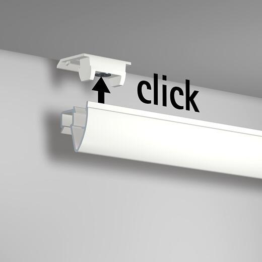 Cimaise Plafond Click Up Rail 200cm - Cimaise Tableau Artiteq