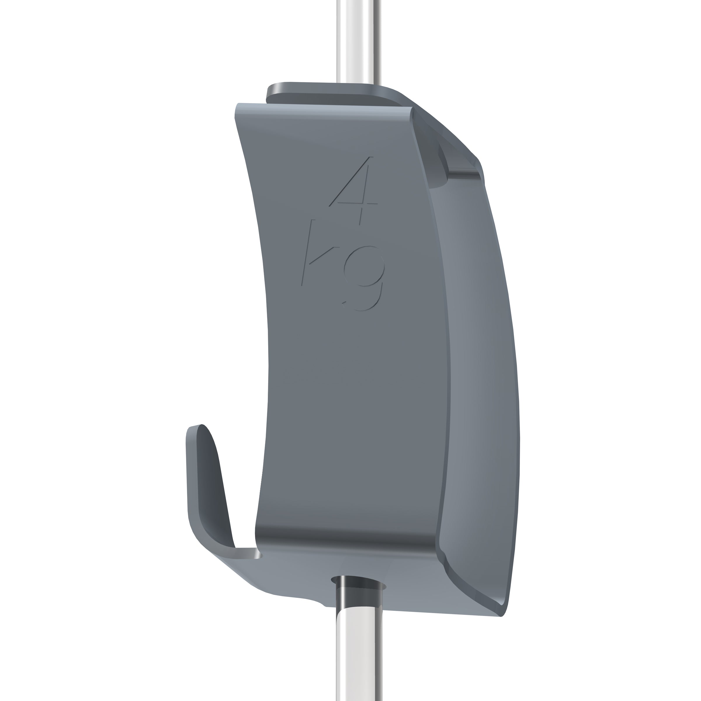 Pack de 5 crochet ressort H10 - 4kg - 2 mm Newly