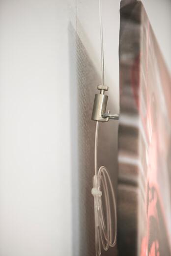Pack of 5 self-locking picture hooks 15 kg 2 mm - Artiteq Picture Hanging