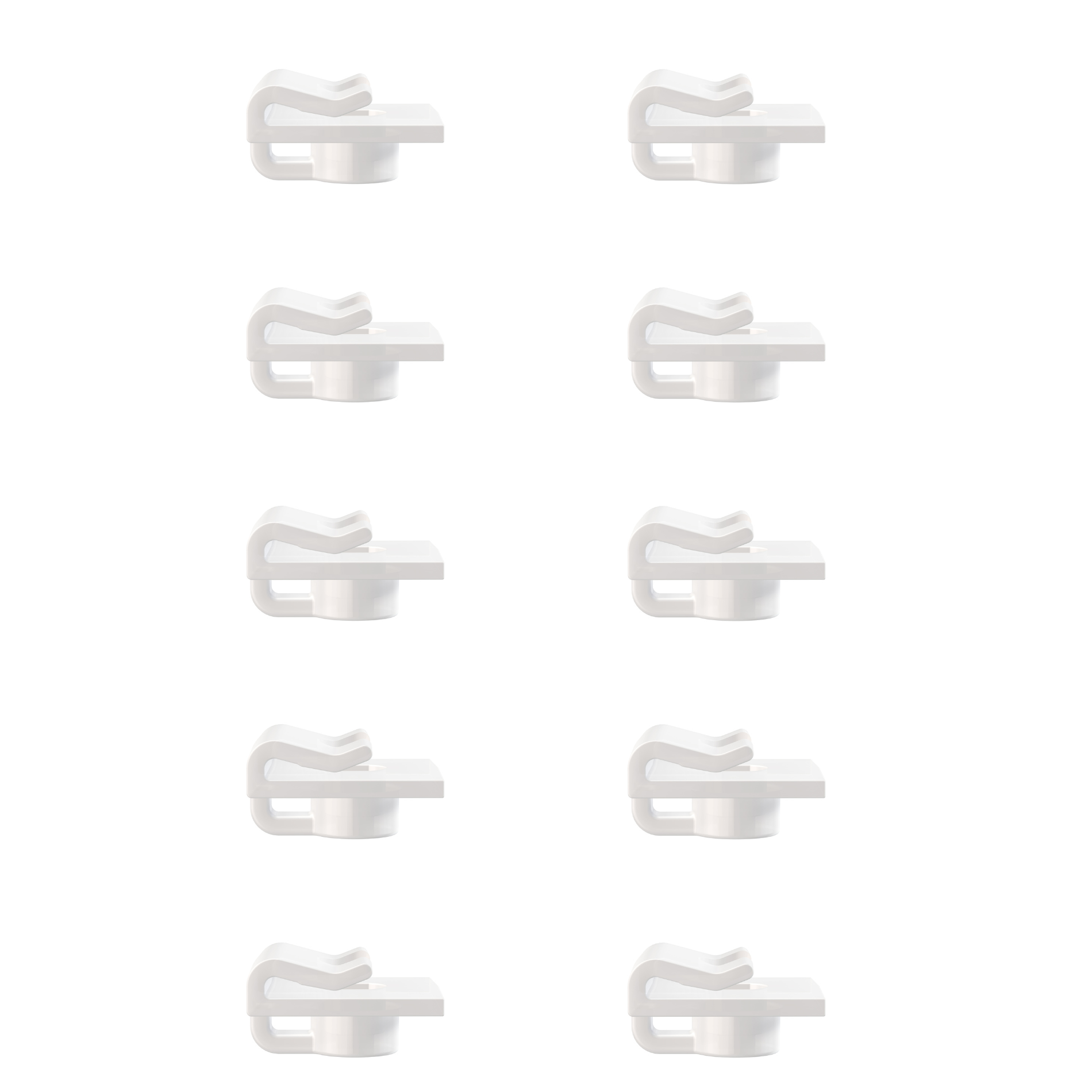 Pack of 10 eco-clip false ceiling clips 1kg - Artiteq