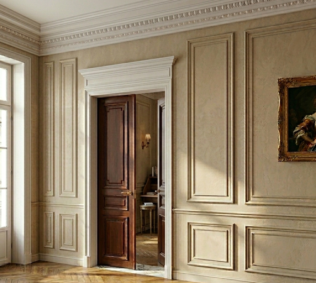 D400 Fronton porte polyuréthane Orac Decor