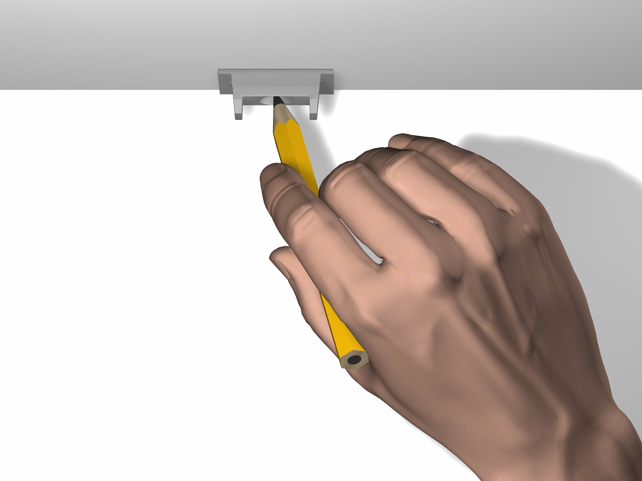 Pack jeux de fixation Cimaise R40 / clips + vis & chevilles multimatériaux Newly