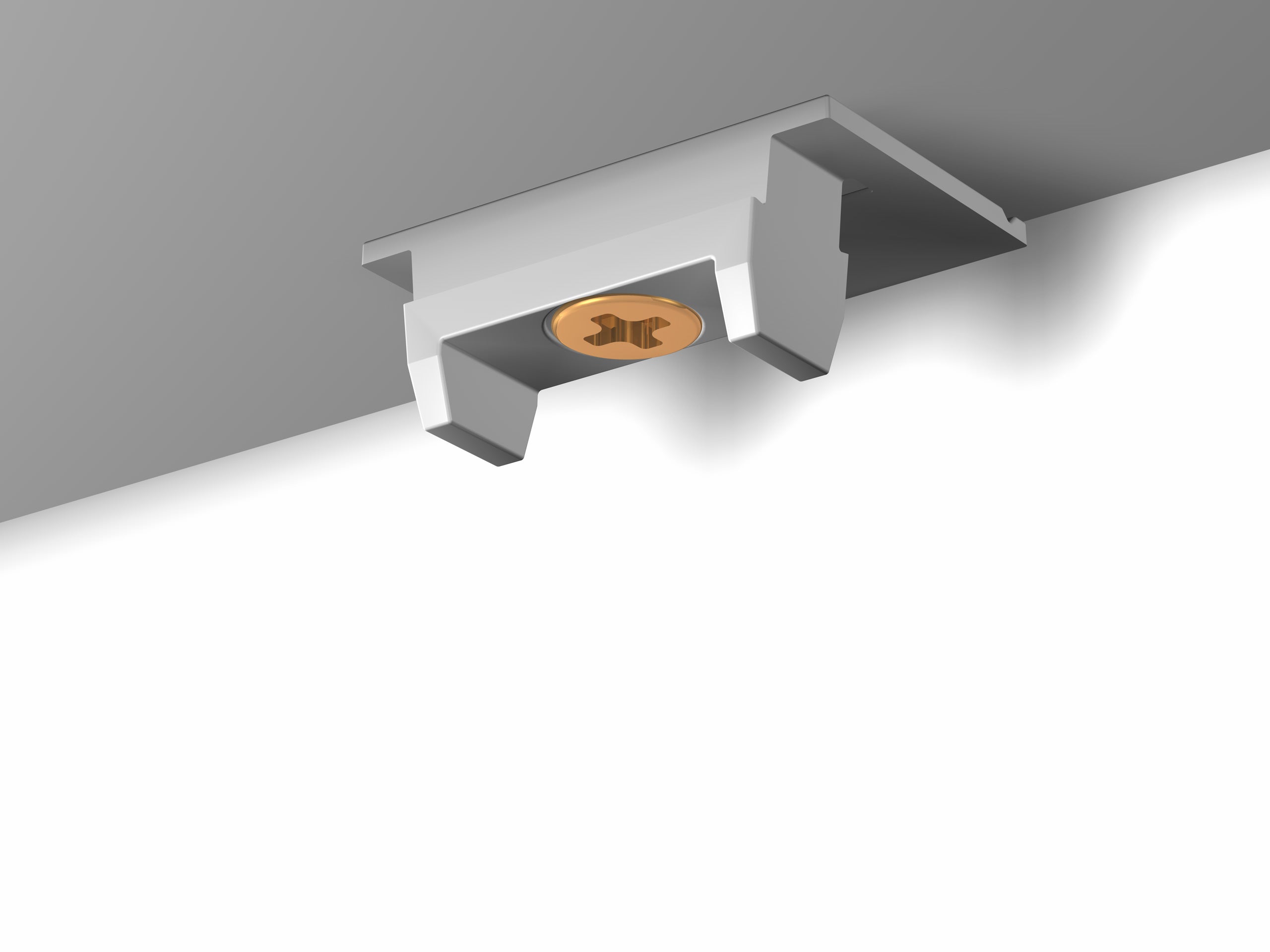 Rail cimaise Click plafond R40 - 200cm Newly