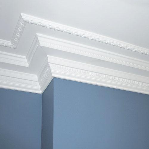 P1020 Cimaise murale Orac Decor - 5x2,5x200cm (h x p x L) - moulure décorative polyuréthane