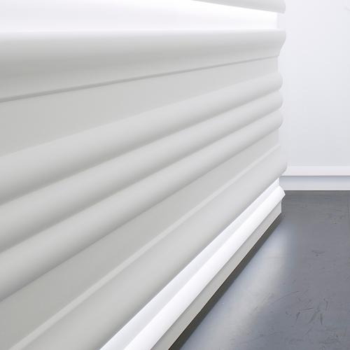 P3070 Cimaise murale Orac Decor - 12,5x3x200cm (h x p x L) - moulure décorative polyuréthane