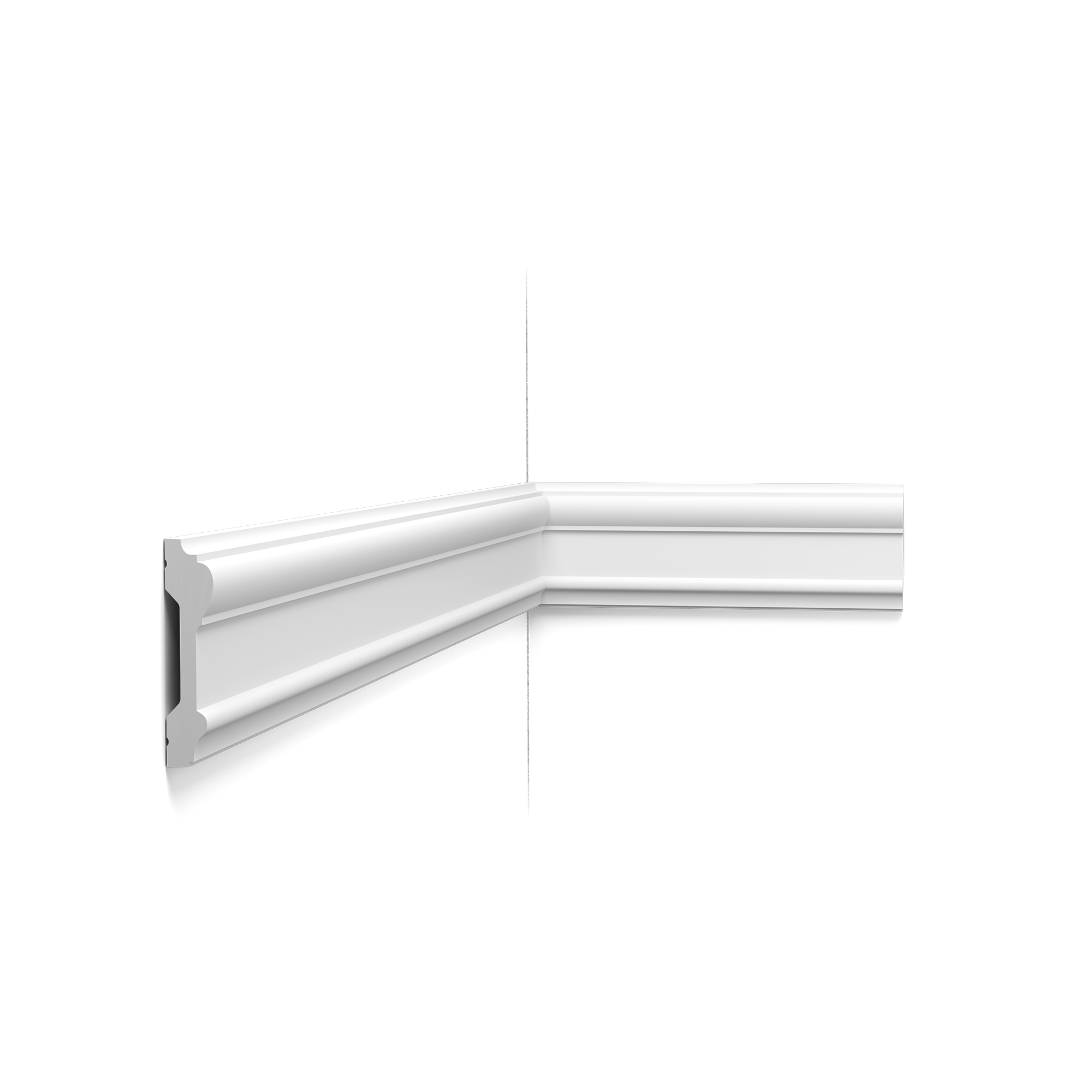 P9010 Cimaise murale Orac Decor - 9x3x200cm (h x p x L) - moulure décorative polyuréthane