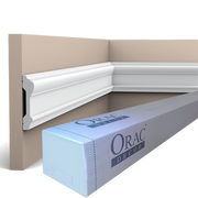 P9010 Cimaise murale Orac Decor - 9x3x200cm (h x p x L) - moulure décorative polyuréthane