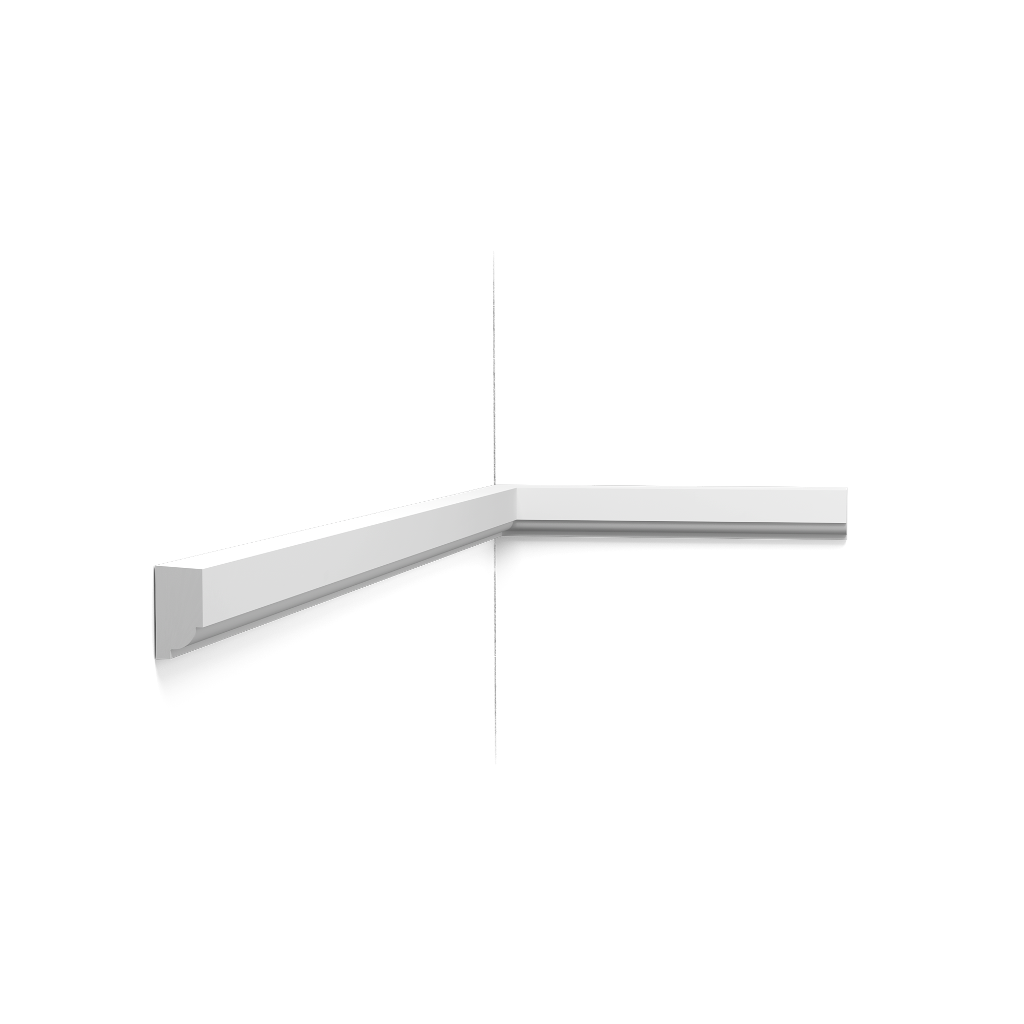 P9050 Cimaise murale Orac Decor - 2,5x1,5x200cm (h x p x L) - moulure décorative polyuréthane