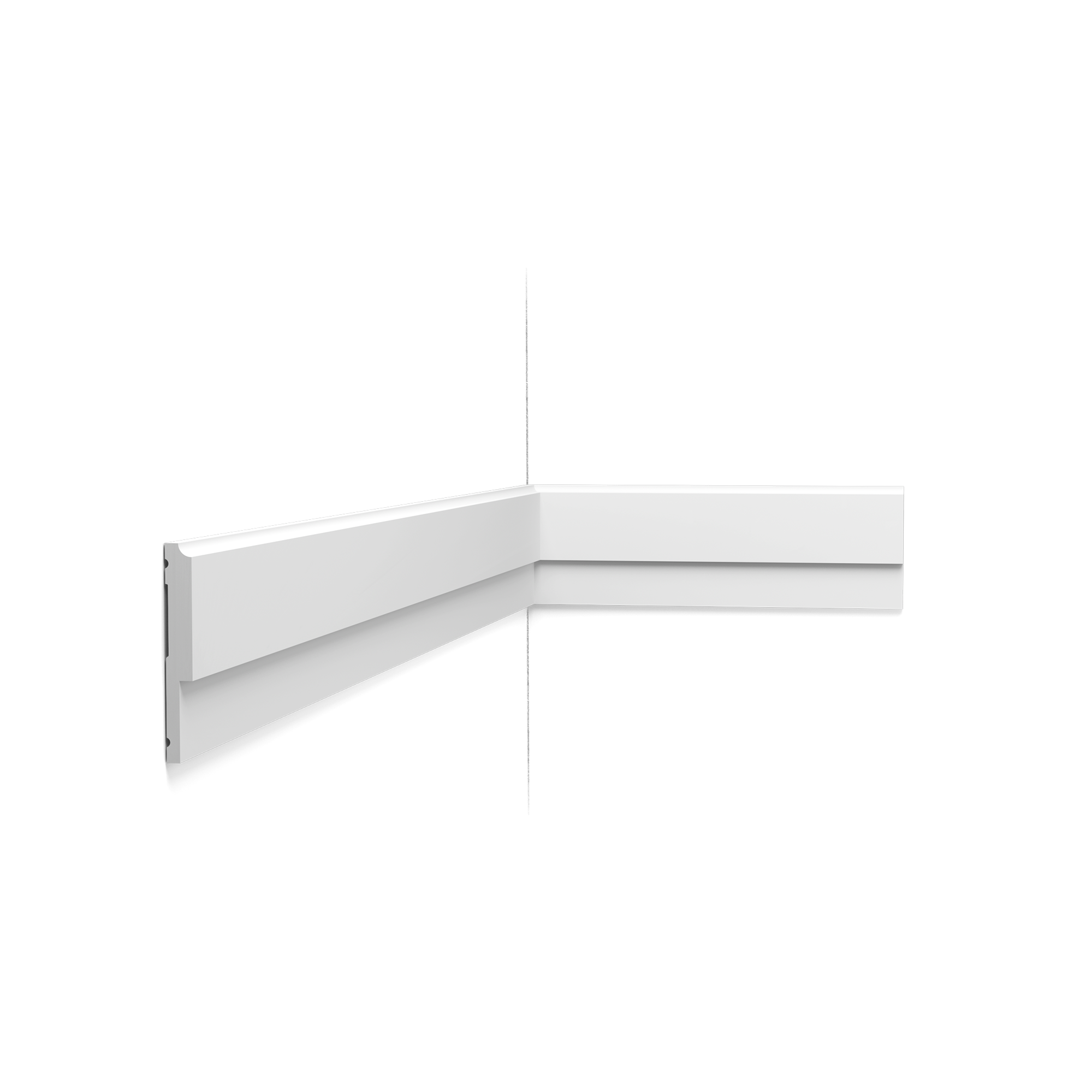 P9900 Cimaise murale Orac Decor - 8x1x200cm (h x p x L) - moulure décorative polyuréthane