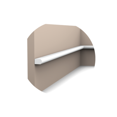 Echantillon PX209 moulure murale Orac Decor - 1,0x1,4x200cm (h x p x L) - profil décorative polymère