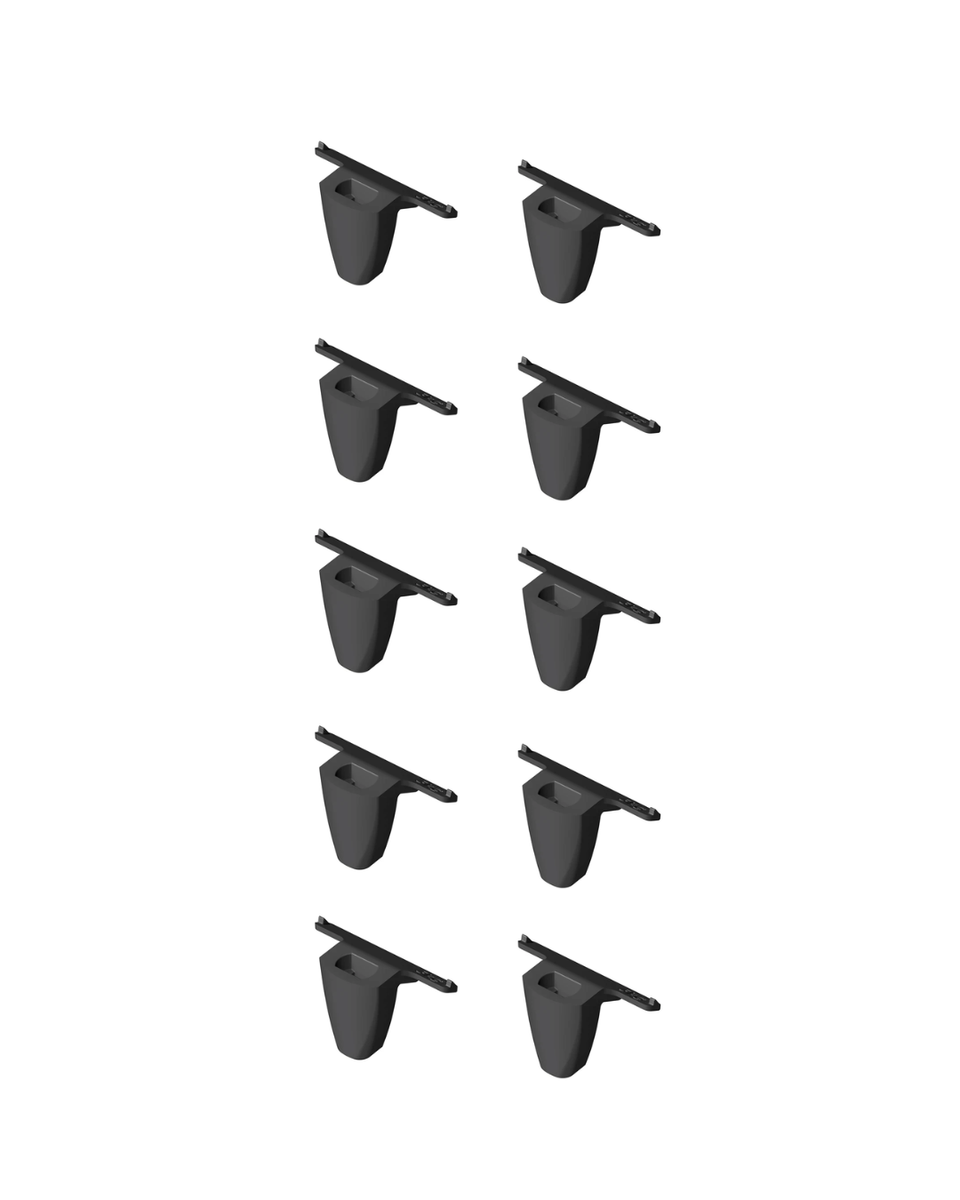 Pack of 10 exhibition hooks for Systemflex / Interflex partition walls