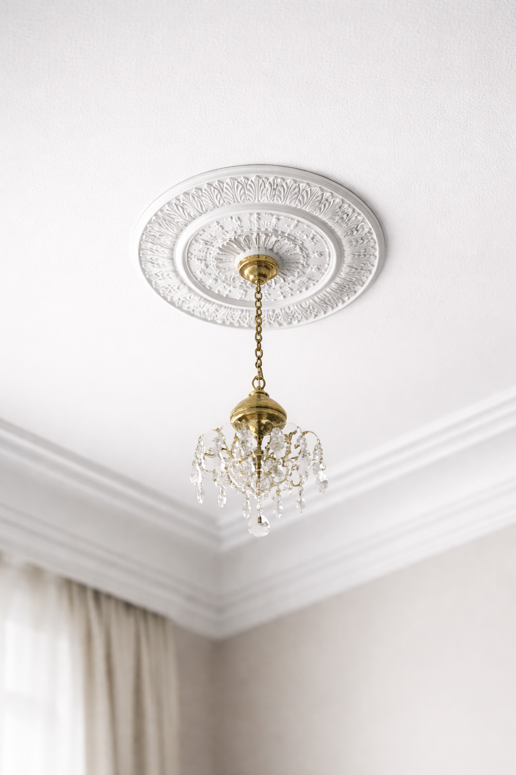 Ceiling rose 67 cm R028 - Polyurethane