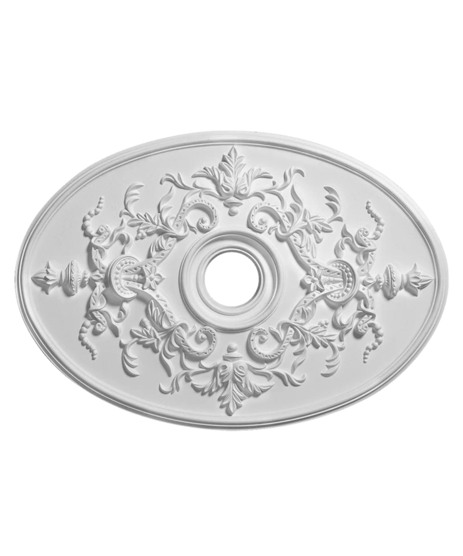 Rosace plafond 54,4 x 78,5 cm R041 - Polyuréthane