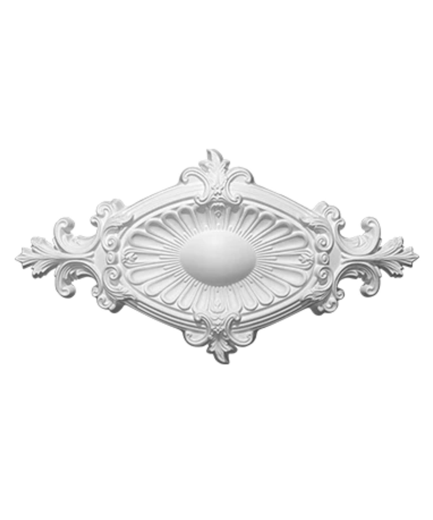 Rosace plafond 31,3 x 58,85 cm R043 - Polyuréthane