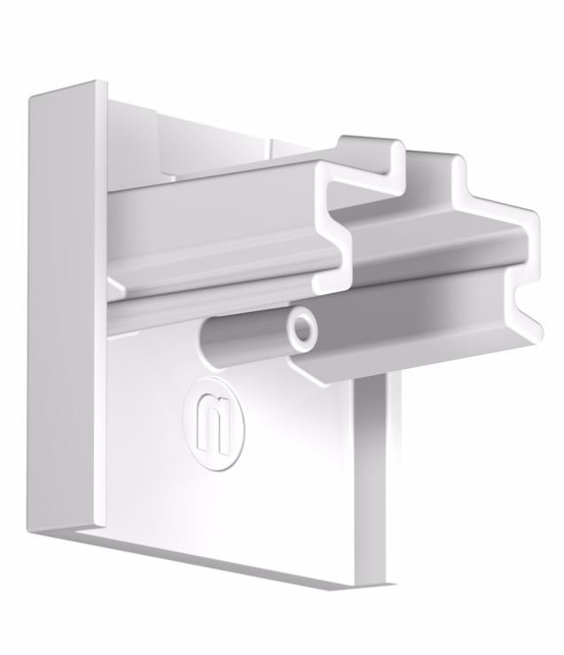 Pack 4 embouts d'arrêt cimaise Click Plafond R40 Newly