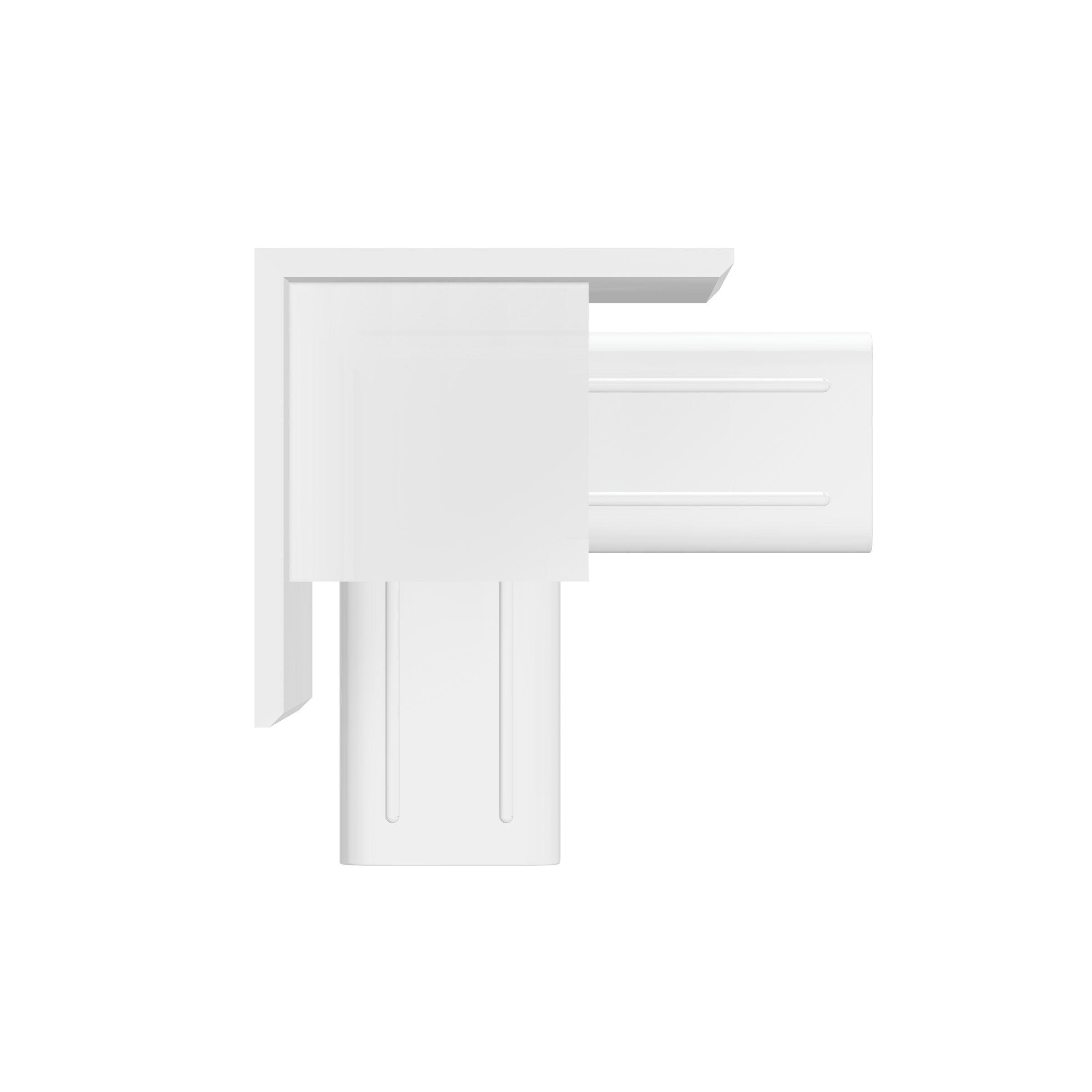 Raccord d'angle Illume Duo Rail - Accrochage éclairage Artiteq