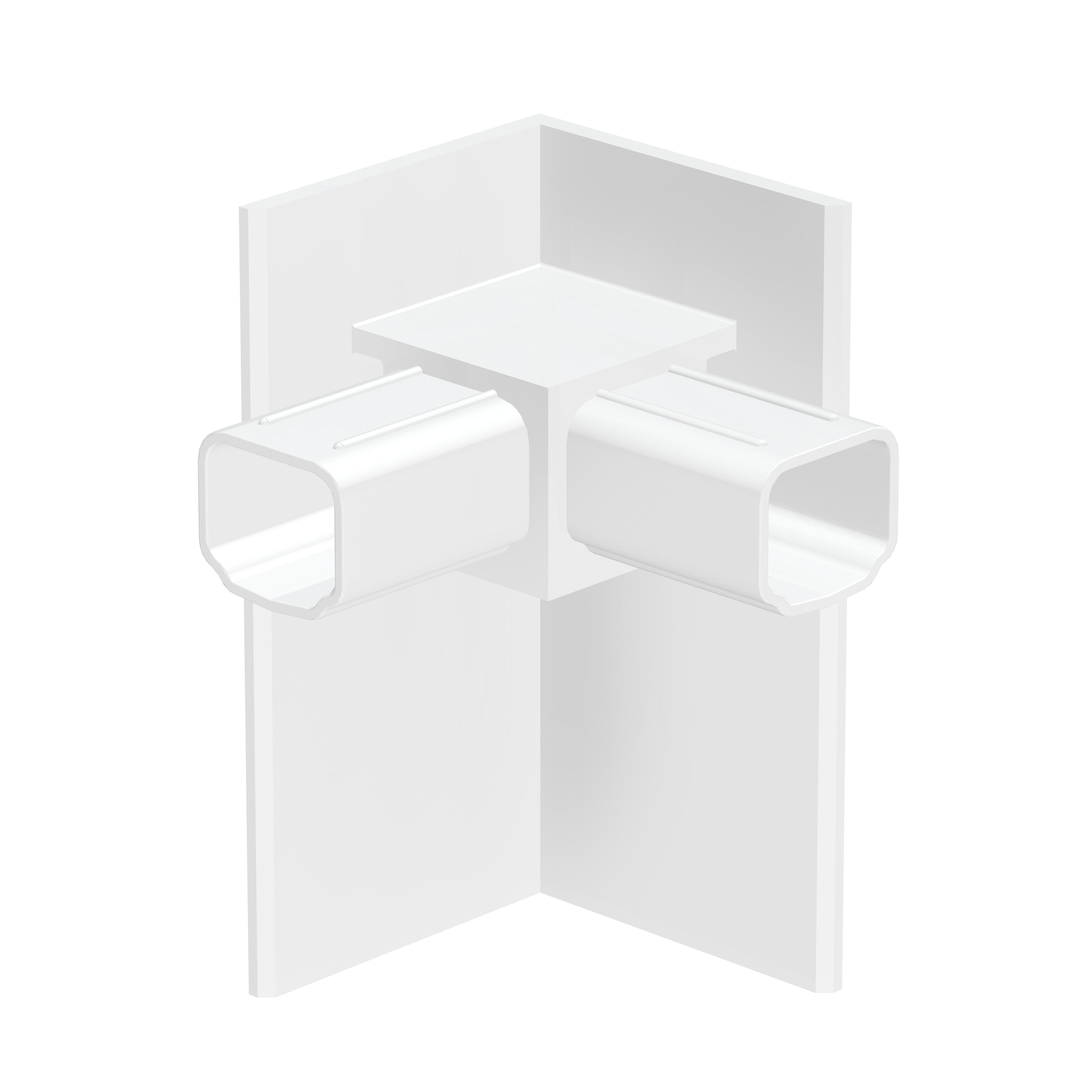 Raccord d'angle Illume Duo Rail - Accrochage éclairage Artiteq