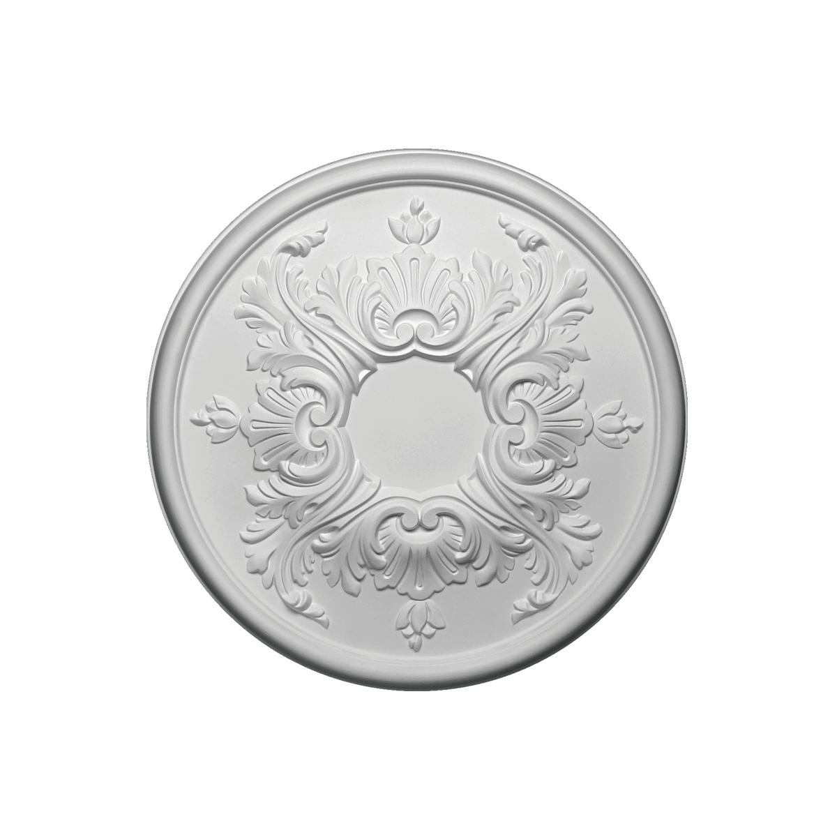 Rosace plafond 39,4 cm R030 - Polyuréthane