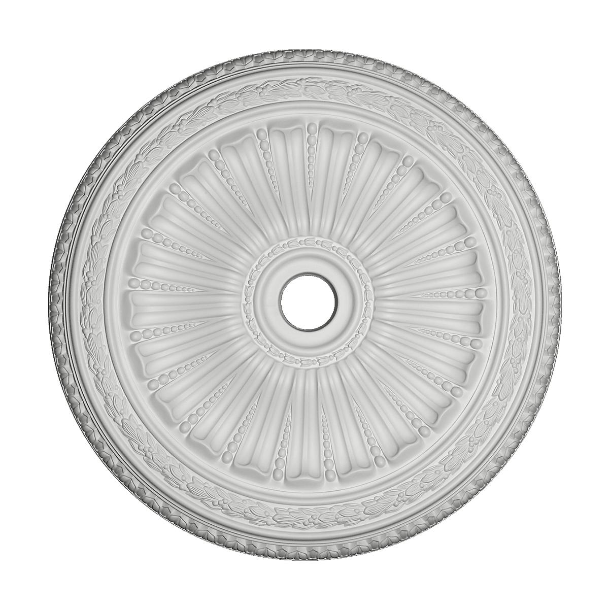 Rosace plafond 88,6 cm R036 - Polyuréthane