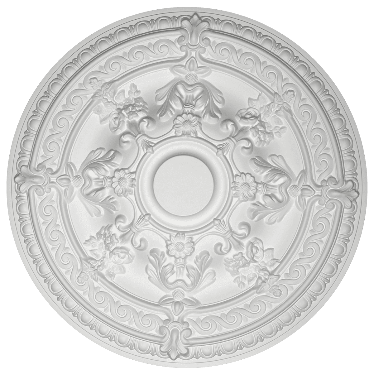 Rosace plafond 65,9 cm R039 - Polyuréthane