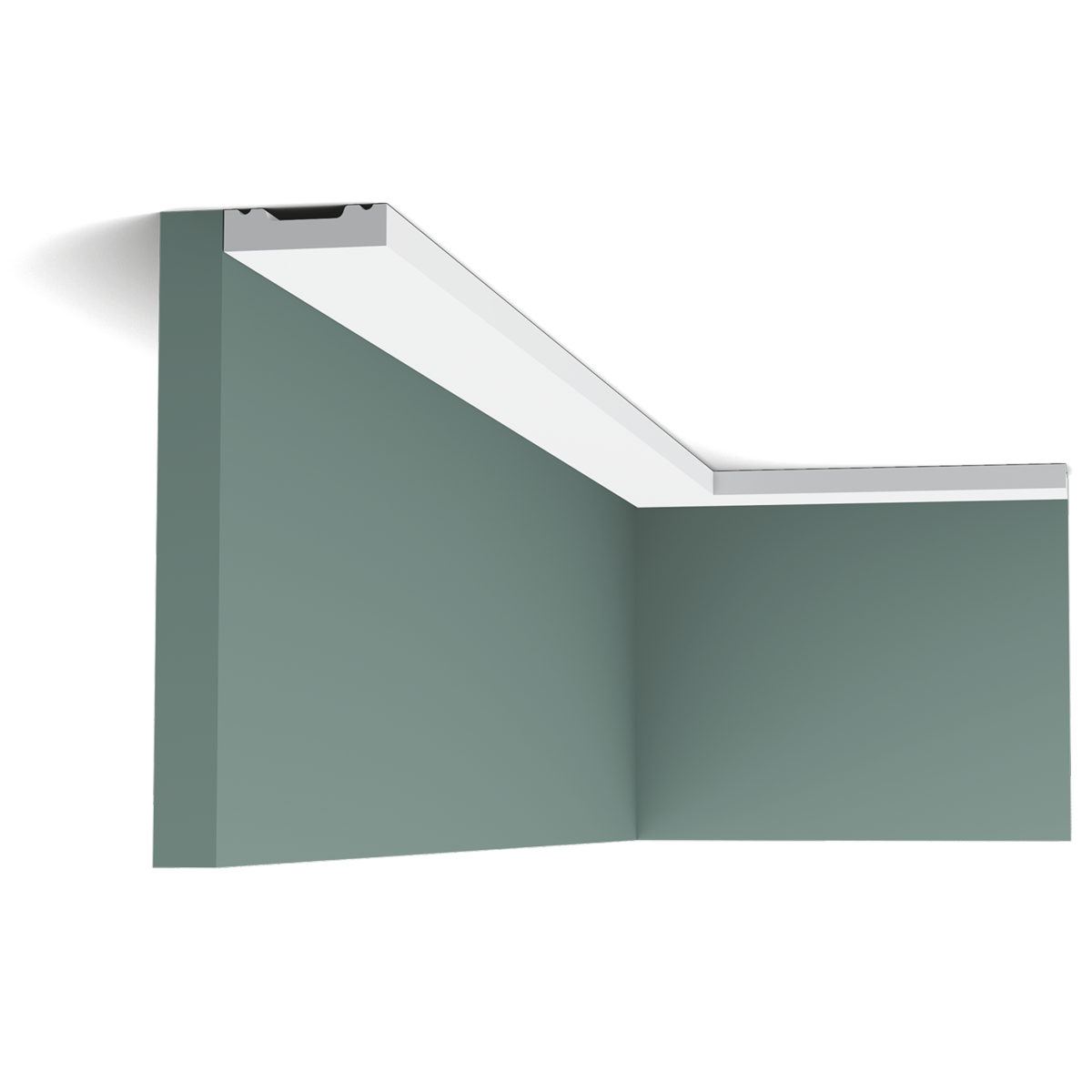 Moldura multifuncional Orac Decor Axxent SX162 - 4 x 1 x 200 cm (alto x ancho) - Zócalo decorativo