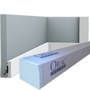 SX162 Moulure multifonctionnelle Orac Decor Axxent  - 4x1x200cm (h x p x l) - plinthe décorative