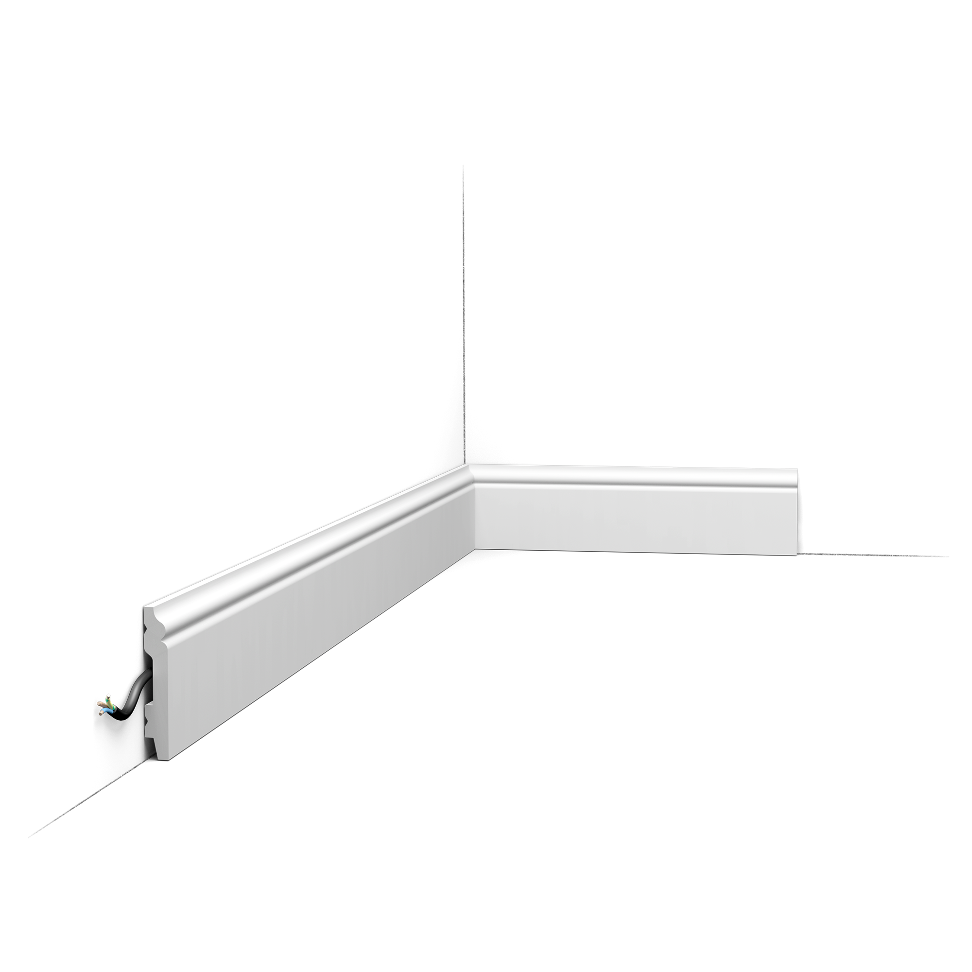 SX165 Plinthe Orac Decor - 7x1x200cm (h x p x L) - plinthe décorative polymère