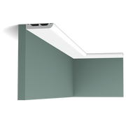 Echantillon SX183 CASCADE Plinthe Orac Decor 7,5x1,3x10cm (h x p x L) - plinthe décorative polymère