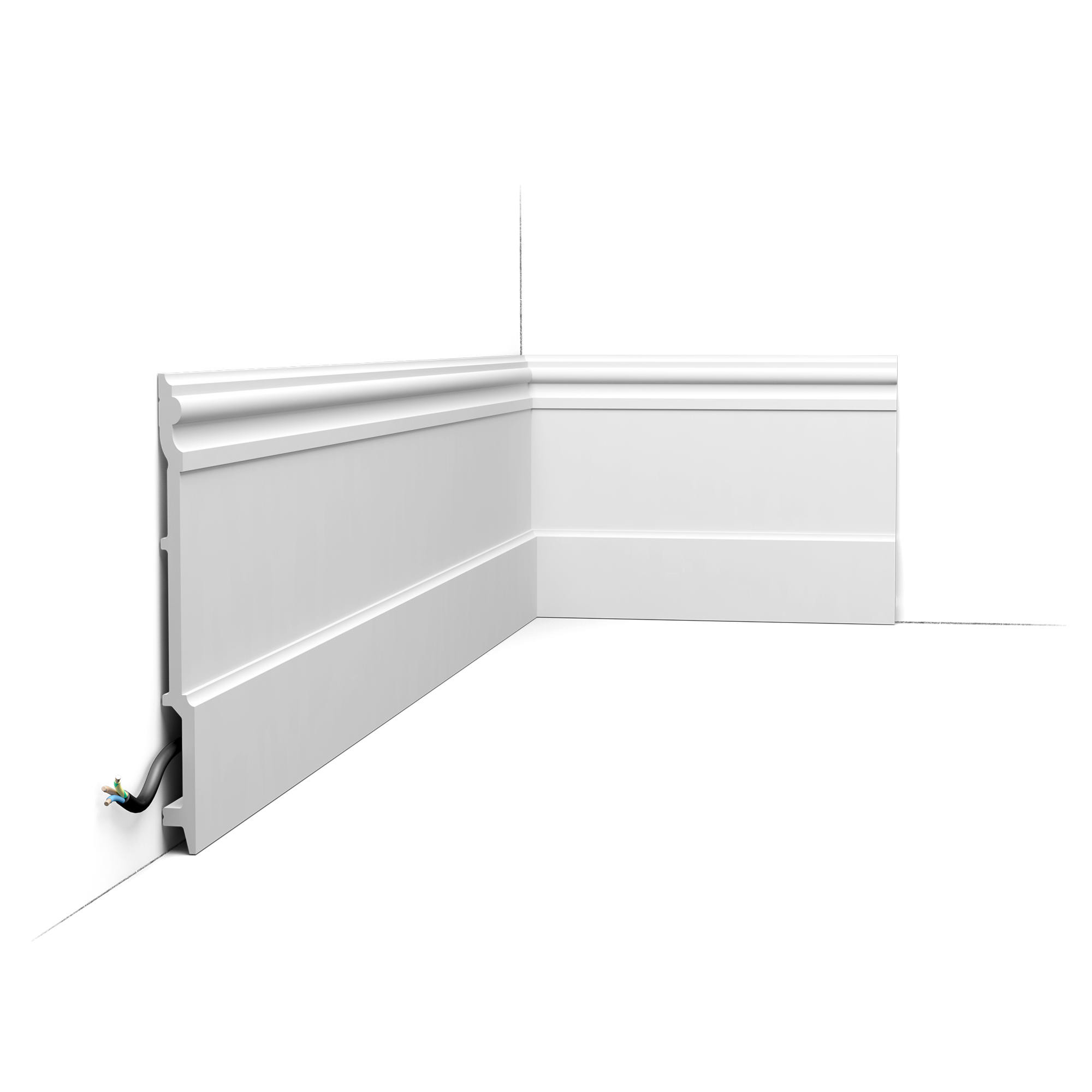 SX191 Plinthe Orac Decor - 21x2,1x200cm (h x p x L) - plinthe décorative polymère