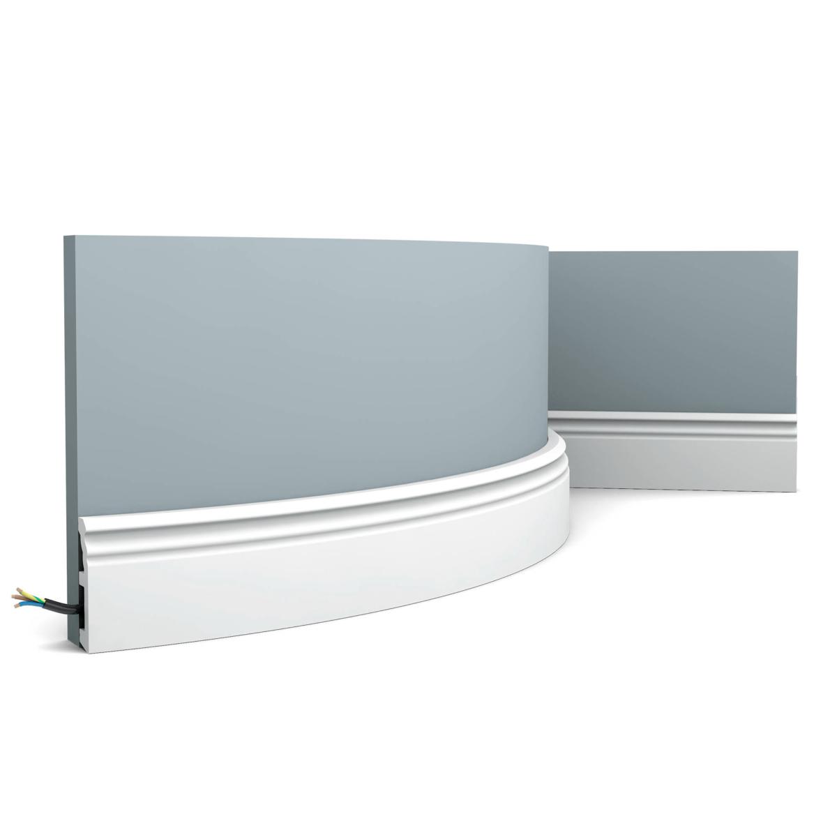 SX195F Plinthe flexible Orac Decor - 8 x 1,9 x200cm (h x p x L) - plinthe décorative p