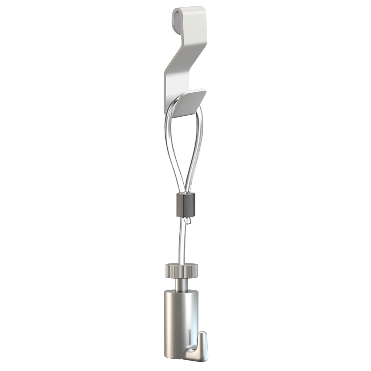 Pack de 5 kit d'accrochages tableaux Artiteq - suspension sur grilles, panneaux, cloisons - Max 15kg