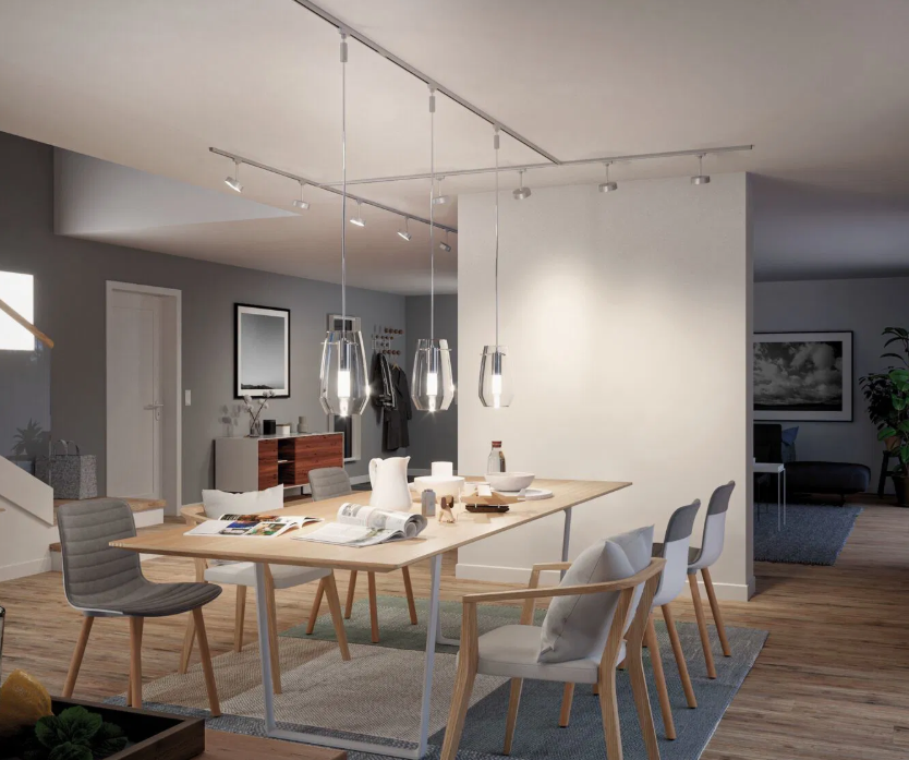 URail 200 cm Paulmann - Eclairage Tableau sur Rail Plafond