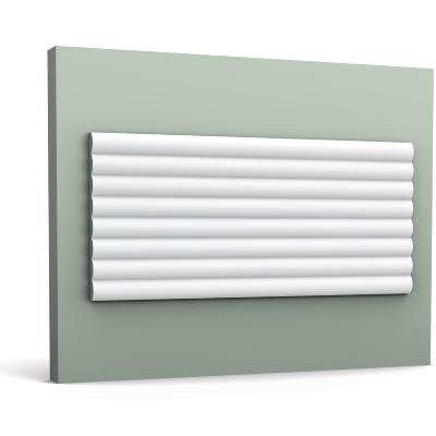 Carton complet de 9 pièces W110 HILL Panneau Revêtement Mural Décoratif 3d – 200x25x1,6 (L x l x h) Orac Decor