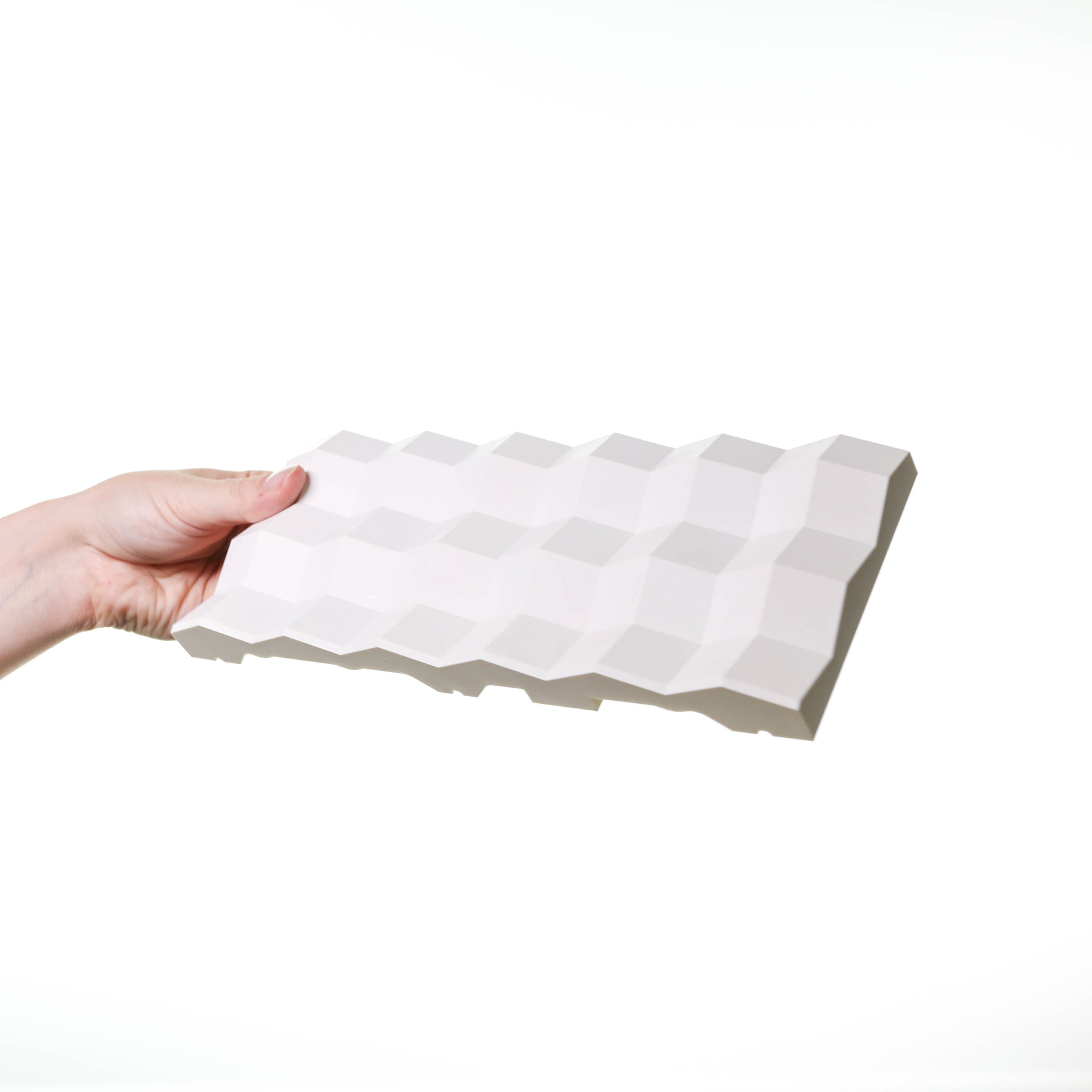 W115 SLOPE - Panel decorativo de pared 3D - 200 x 25 x 2,3 cm (largo x ancho x alto) Orac Decor