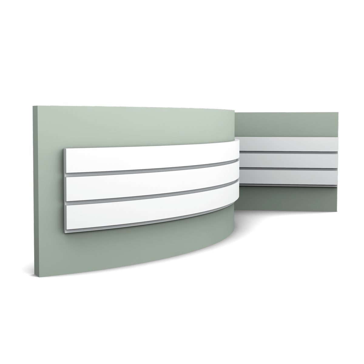 W116F BAR XL FLEXIBLE- Panneau Revêtement Mural Décoratif 3d – 200x25x2cm (L x l x h) Orac Decor