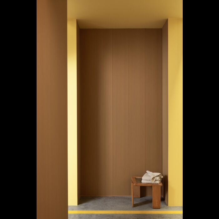 WX205F TRACK Flexible 3d Decorative Wall Covering Panel – 200 x 25 x 1.3 (L x W x H) Orac Decor