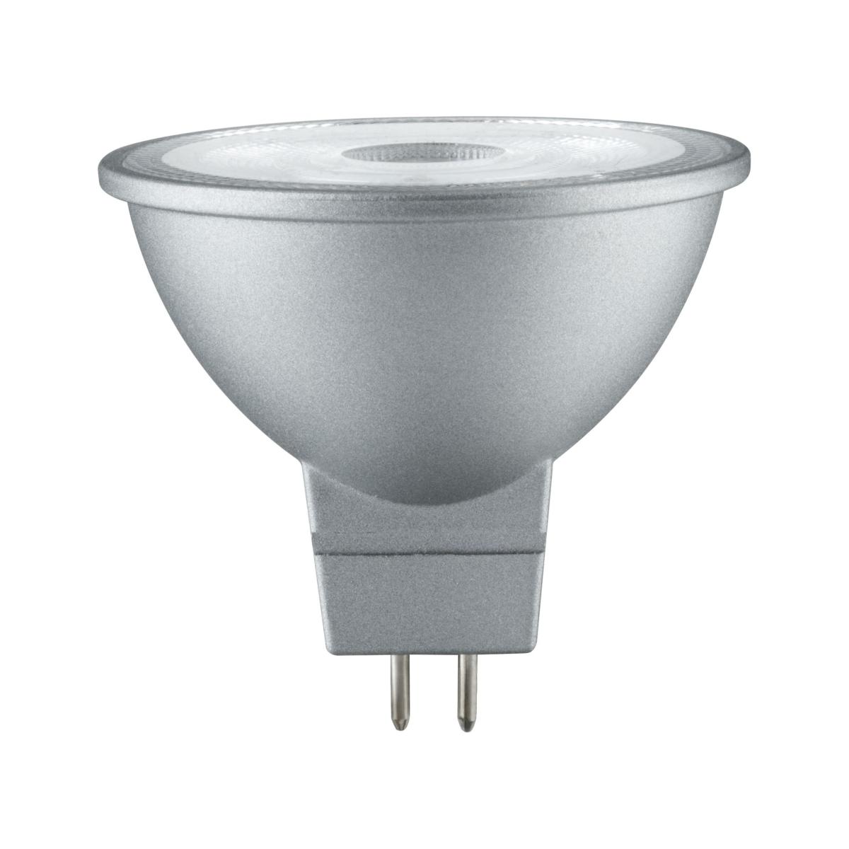 Ampoule chrome mate 6,5W LED GU10