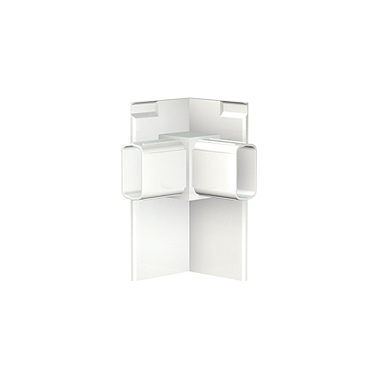 Pack of 4 Click Pro Picture Rail Corner Connectors - Artiteq Picture Rail Accessory