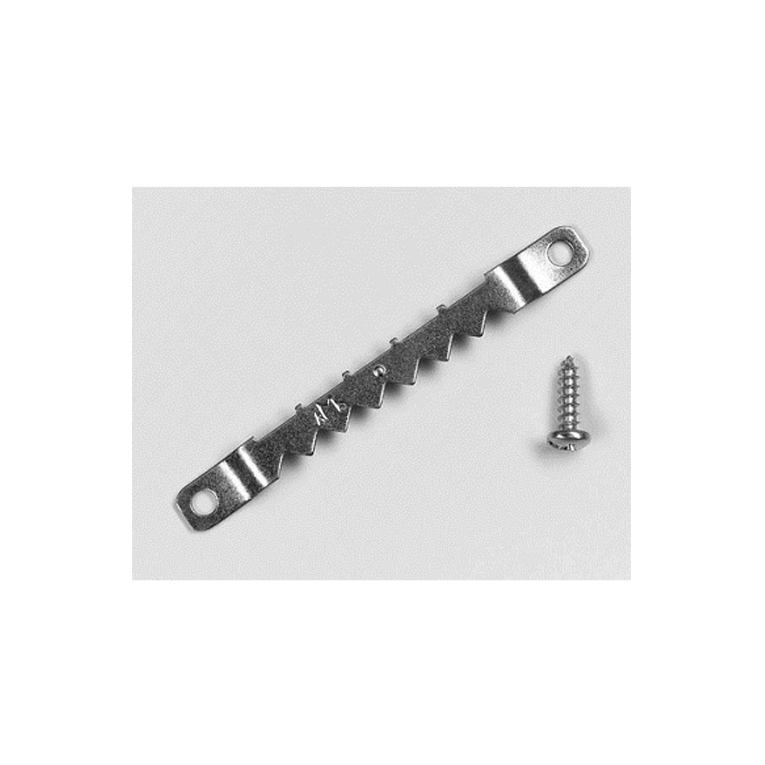 Pack of 10 75mm serrated fasteners