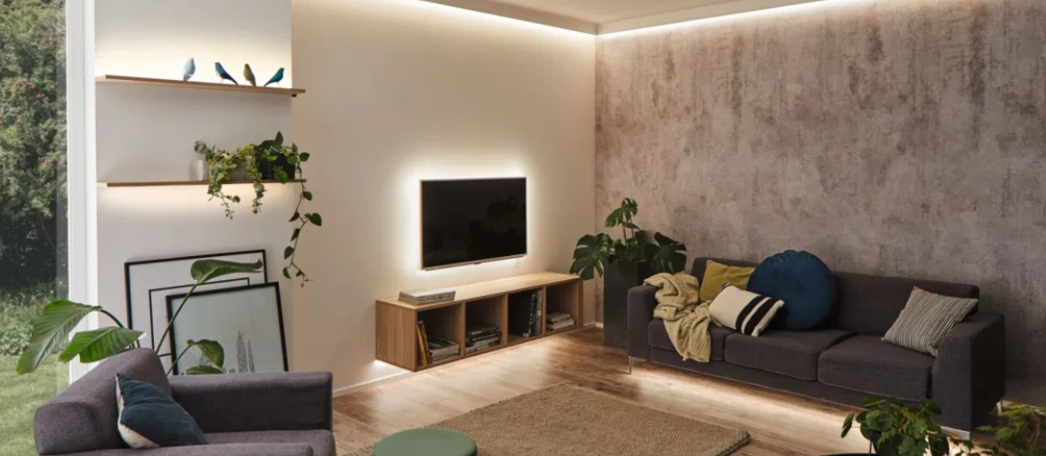 Extension bandeau max led 1000 - blanc chaud -  1 m