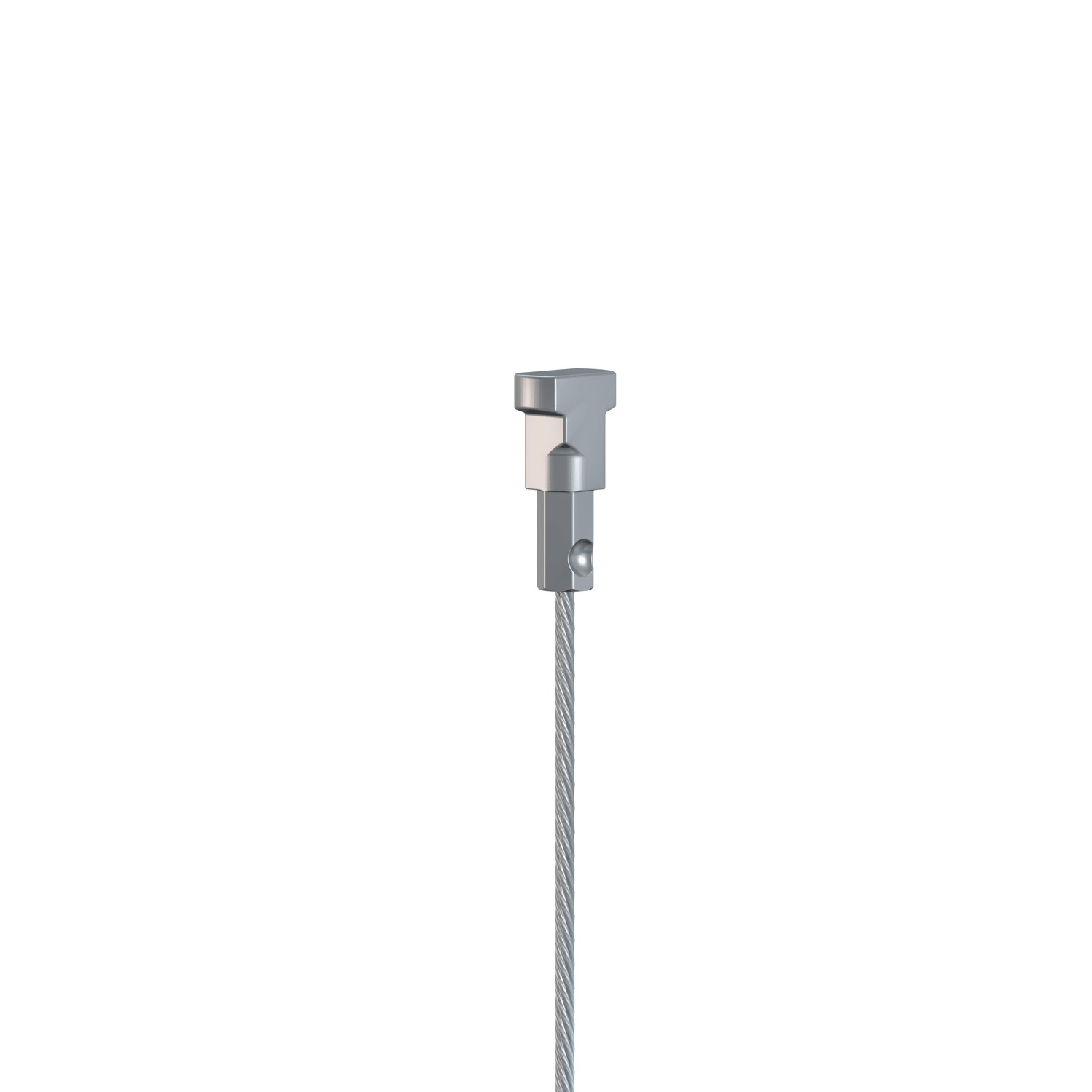 Twister Micro 1 mm steel cable for picture rail - Artiteq Picture Rail Accessory 